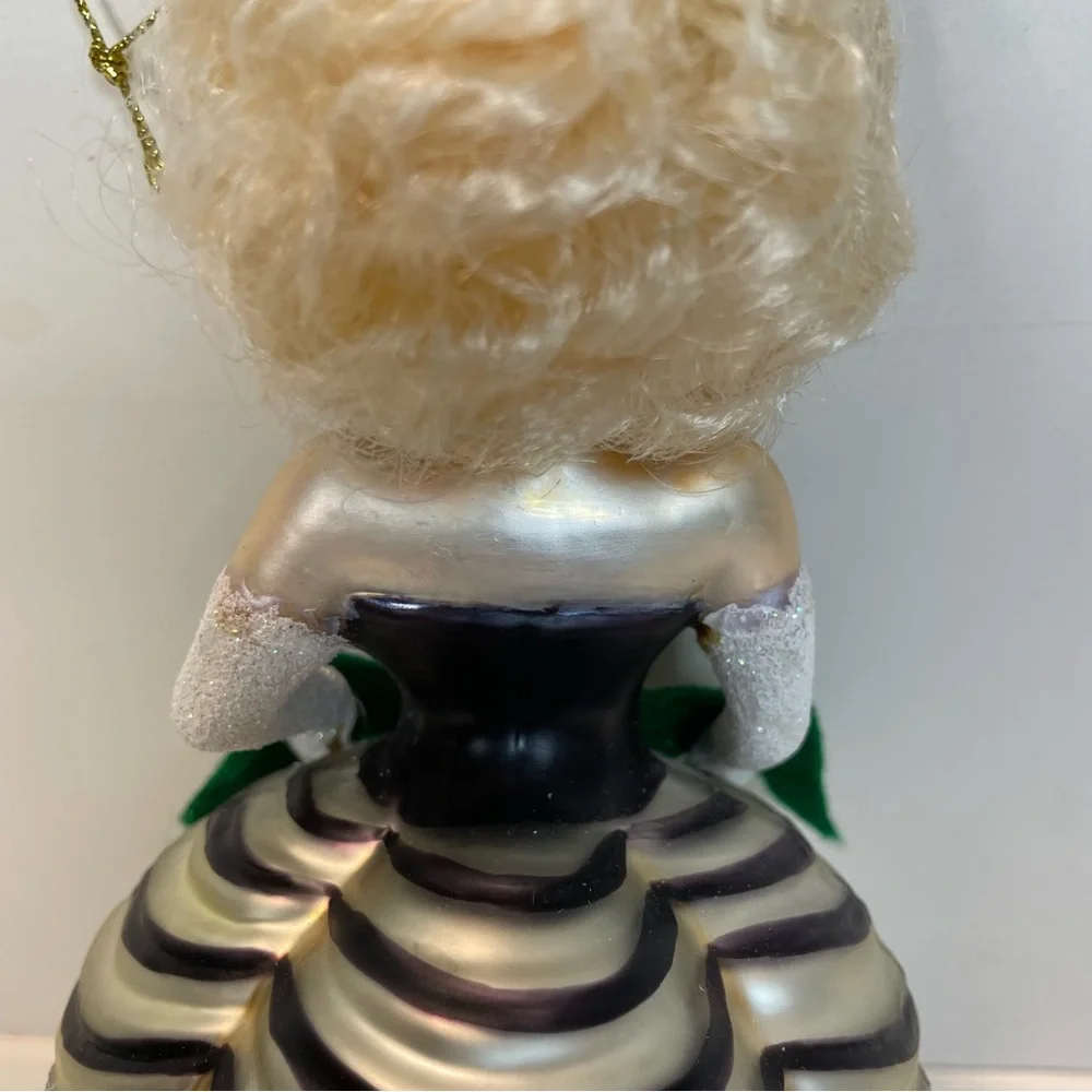 KURT ADLER Glass LORALIE'S LADIES Christmas Ornament 2006 Princess Holiday